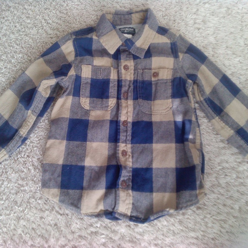 OSHKOSH size 4 yellow and blue